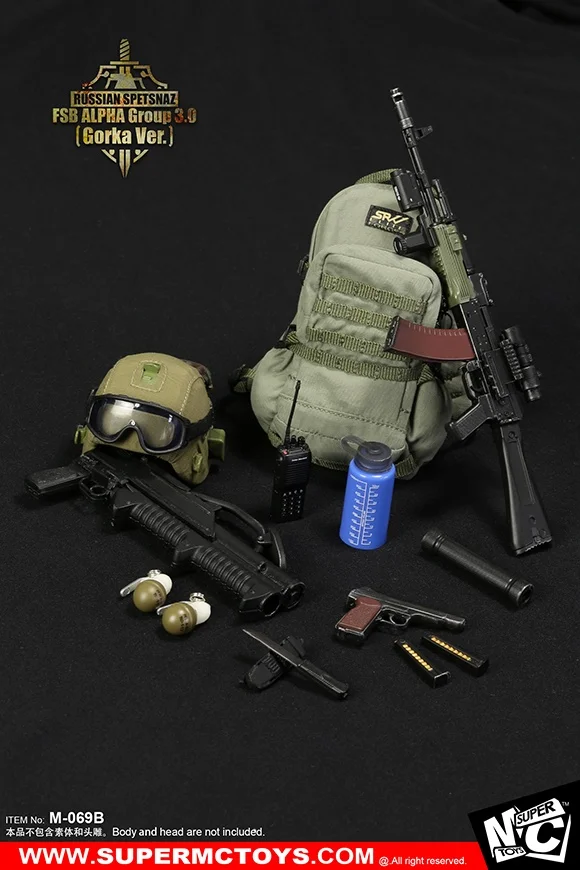 SuperMCTOYS M-069 1/6 русский спецназ FSB Alfa Group 3,0 набор для HT VC 12 дюймов Фигурка DIY