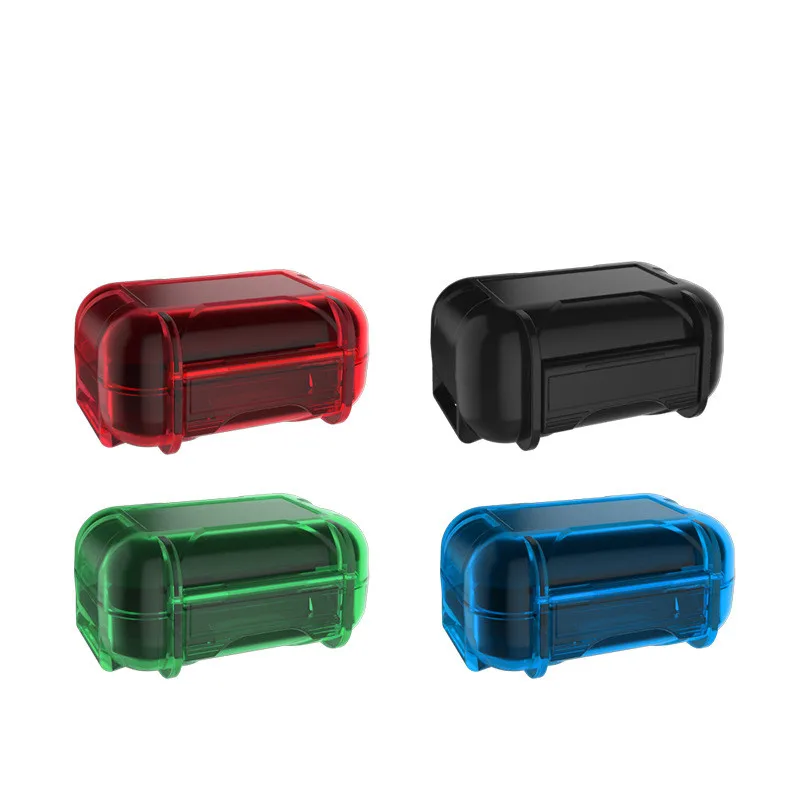 

New Colorful Waterproof Portable Hold Storage Box ABS Resin Box Drop Resistance Protective Case Portable Bag Earphone Accessorie