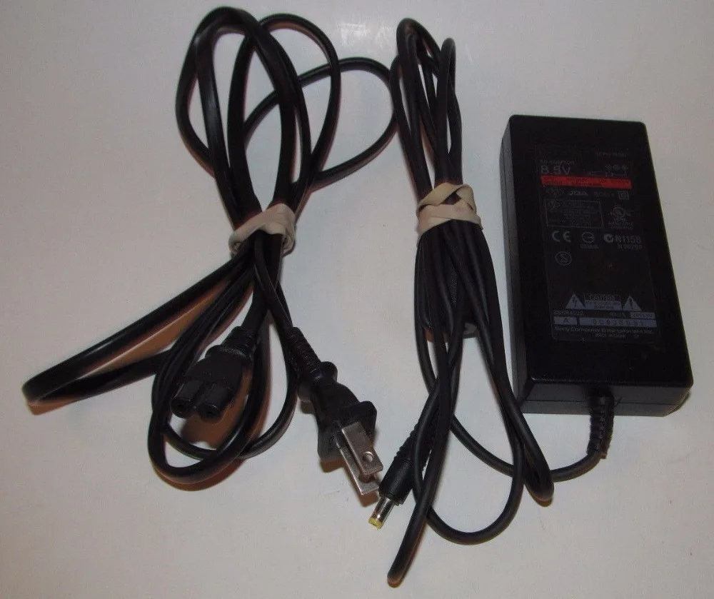 NEW AC ADAPTER CHARGER POWER CORD SUPPLY FOR SONY PS2 SLIM BlLACKin