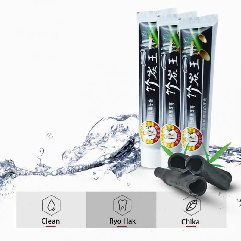 

Unisex Hot Sale Useful Bamboo Charcoal Toothpaste Whitening Black Toothpaste Charcoal Toothpaste Oral Hygiene Toothpaste