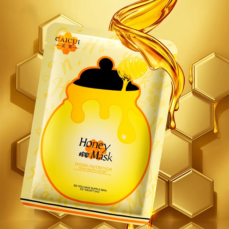 Buy 3Pcs Face Mask Sheet Honey Essence Moisturize