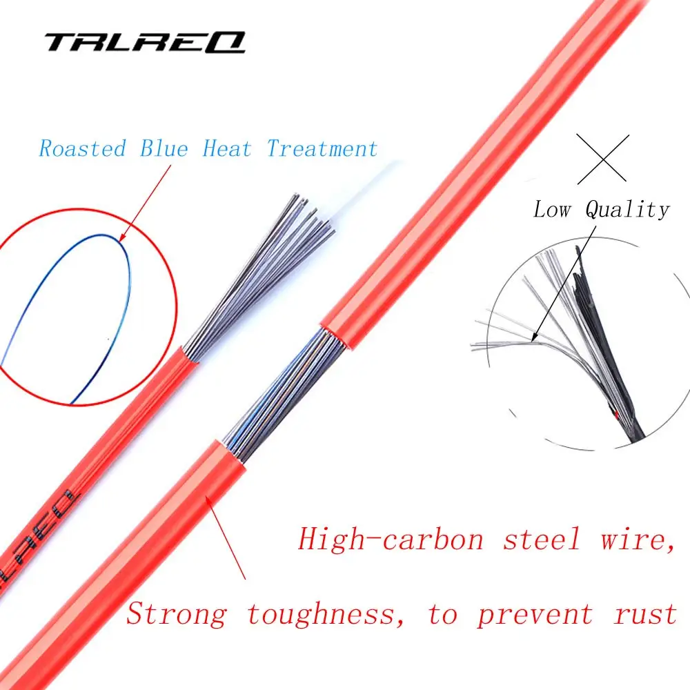 3 Meters MTB Road Bike Brake Line Tube Bicycle Derailleur Cable Line Brake/Derailleur cable Housing 4/5mm Bicycle Accessories