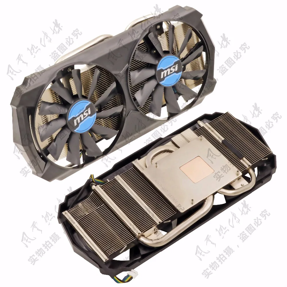 Новый оригинальный радиатор видеокарты для MSI GTX760 GTX950 GTX960 GTX970 white tiger.|white radiator|msi