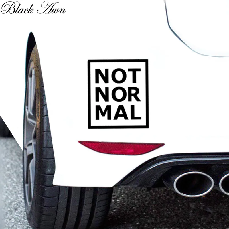 

Not Normal Funny Car Sticker Decal D125