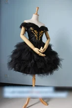 Ballet Dress!!Black Swan White Swan Gothic Lolita dance dress Cosplay Costume Full set Party Dress Uniform Halloween Costume