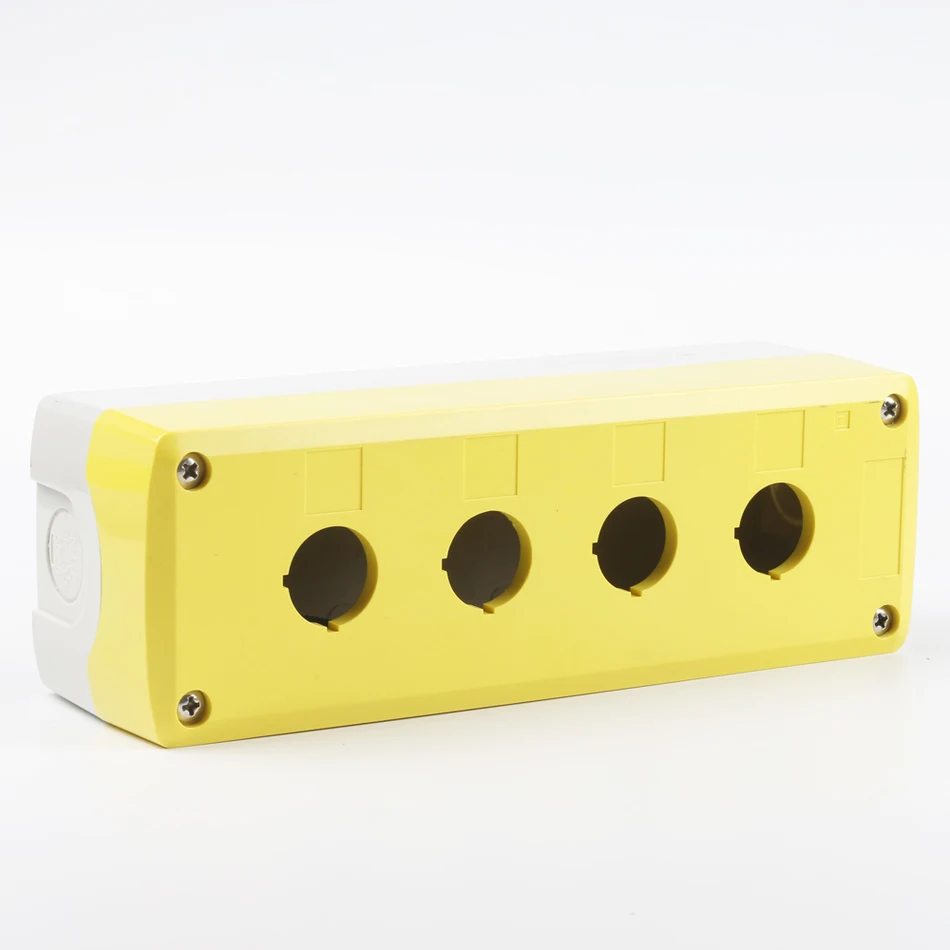

Buuton box for four hole IP65 GOB-4A-YW Suitable for harsh environment