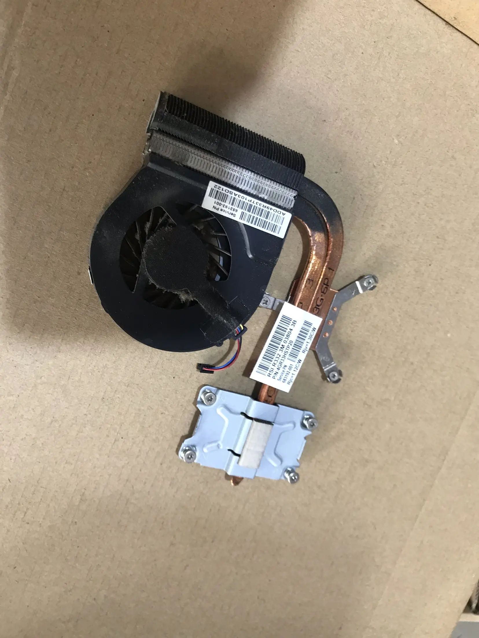 Бесплатная отправка для HP pavilion G4 G6 G7 G4-2000 G6-2000 радиатор охлаждения с вентилятором