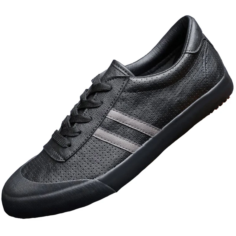 

2019 New Summer Men's Vulcanize Shoes Men's Korean Style Striped Casual Shoes Breathable British Fashion Men Sneaker Shoes
