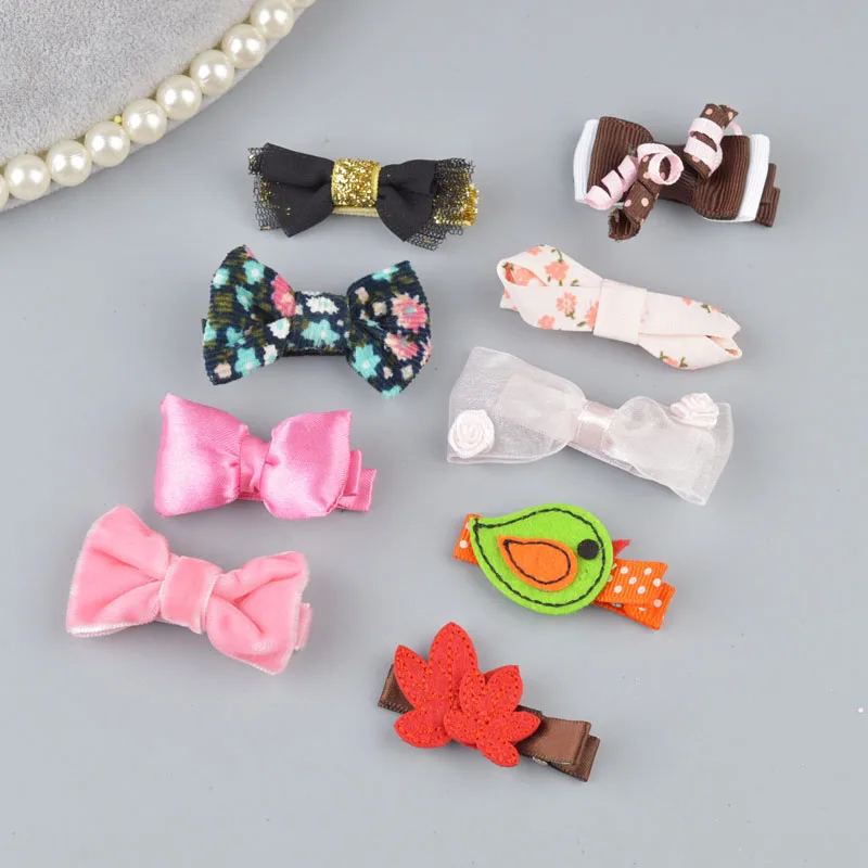 

YYXUAN Fabric Cute Cartoon Girls' Hair Clips Kids Toddlers' Bow Hairpin Barrettes Fashion Accessories AS0064