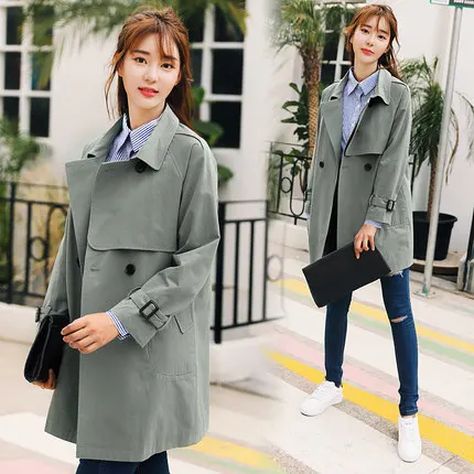 Et Paragraphe Slim Coréenne 3 2018 Femme Sauvage vent Manteau Casual Court Automne Printemps 2 Coupe 1 Nouvelle wtUPq8