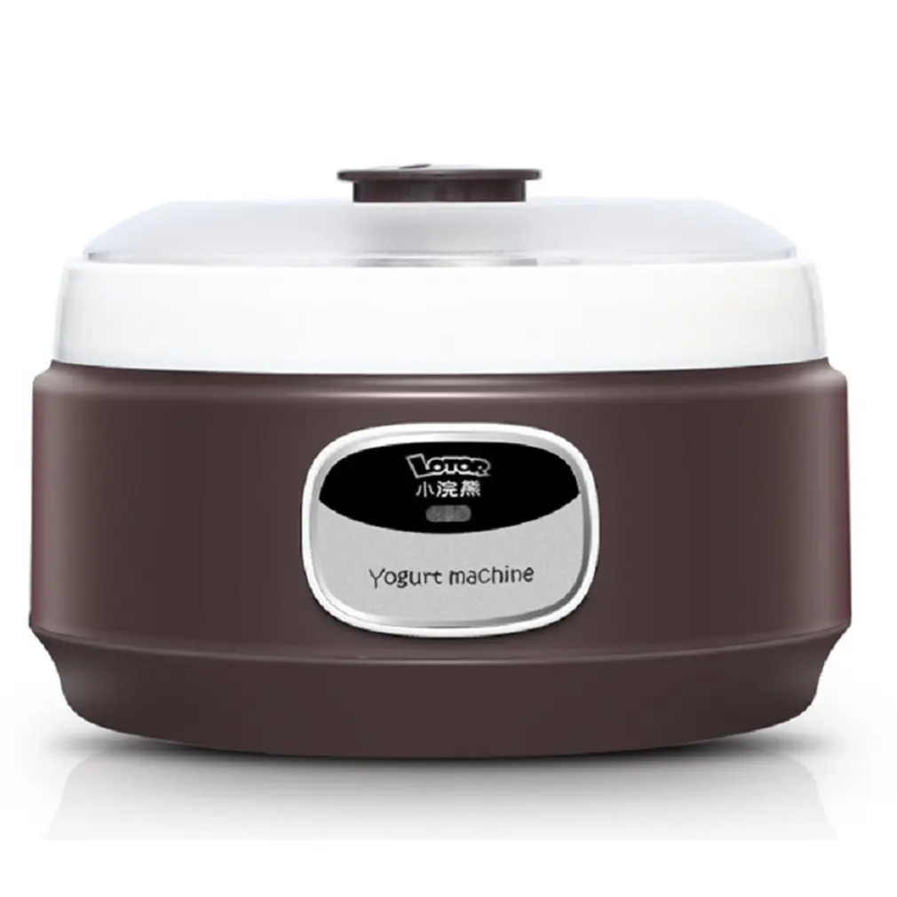 HM-305A-Little йогурт енота машина-коричневый цвет без чашки кислого риса вина машина ферментации машина - Цвет: NO  CUP