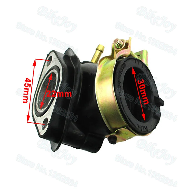 

Intake Manifold Boot For GY6 125cc 150cc 4 Stroke Engine Scooter Moped ATV Go Kart TaoTao SUNL Roketa JONWAY