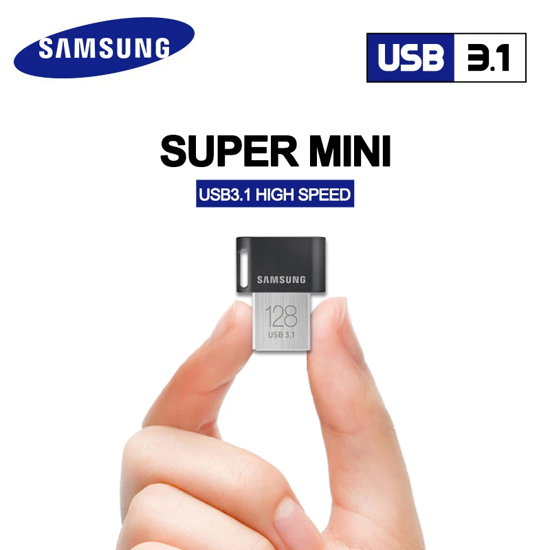 samsung USB 3,1 флеш-накопитель 32 Гб 64 Гб 200 МБ/с. памяти флеш-накопитель USB 3,0 128 ГБ 256 300 МБ/с. мини U Диск флеш-накопитель