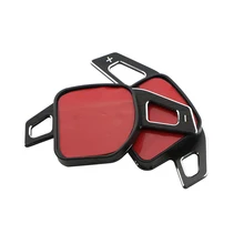 2 шт. Нержавеющая сталь автомобиля подрулевые лепестки DSG весло удлинители переключения сдвижная наклейка для AUDI A3 S3 A4 S4 A5 A6 S6 A8 R8 Q5 Q7 TT