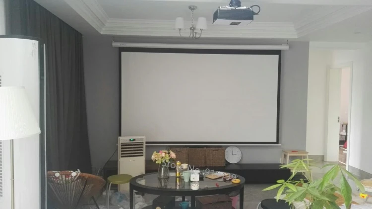 150inch Electric projection screen pic 16