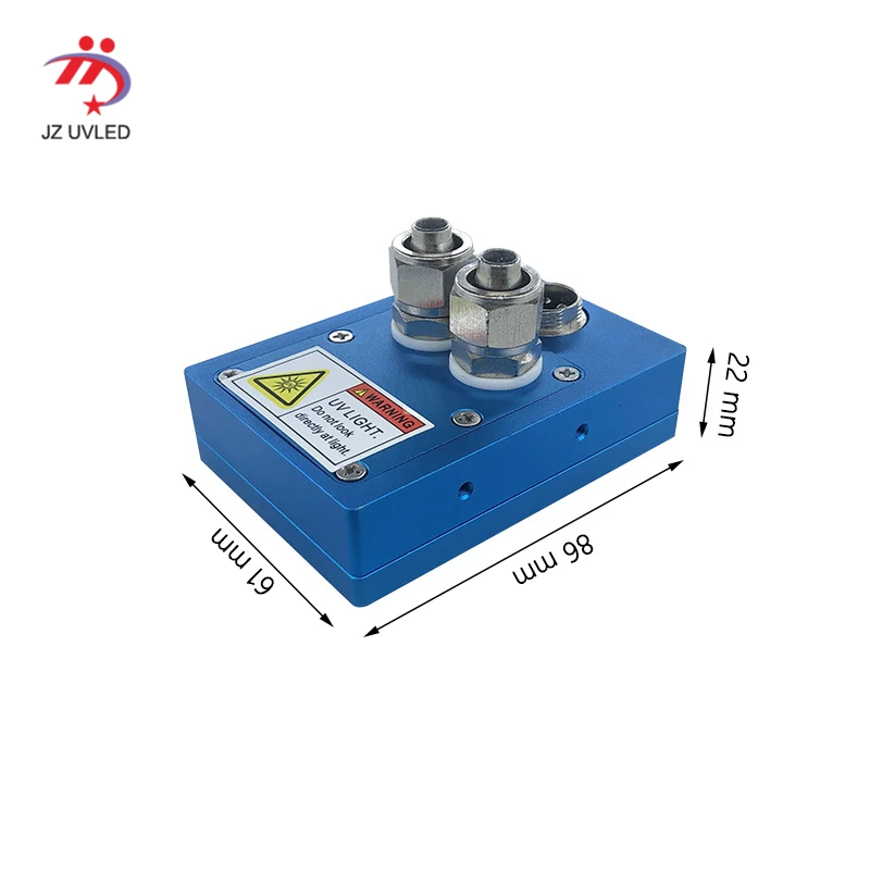 

Screen printing UV ink drying curing UVLED light source Uv electronic glue drying curing LED lamp source custom wavelength 365nm