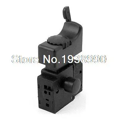 

FA2-6/1BEK SPDT Lock on Power Tool Trigger Button Switch Black AC250V 6A