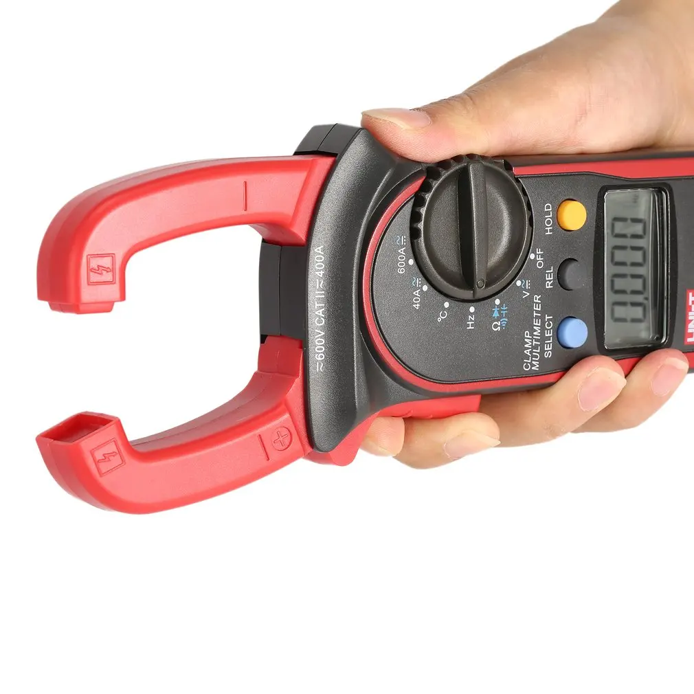 UT204A 4000 Counts Auto Range Digital Handheld Clamp Multimeter Volmeter with Auto Range DC/AC Voltage Current Temperature UT204A 4000 Counts Auto Range Digital Handheld Clamp Multimeter Volmeter with Auto Range DC/AC Voltage Current Temperature