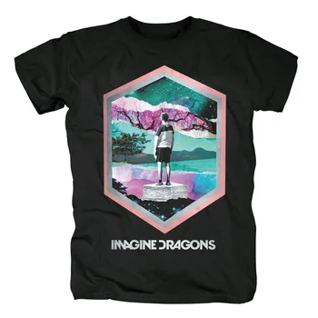 

Bloodhoof IMAGINE DRAGONS heavy metal black T-SHIRT NEW Asian Size