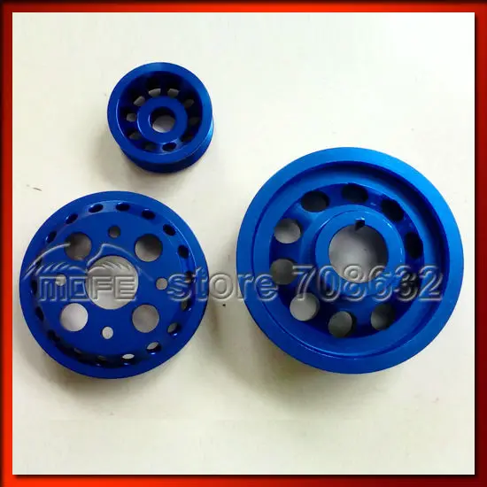 Кривошипный шкив для фэрледи Z33 350Z VQ35DE 02 06 синий|crank pulley|pulley crankz33 350z |