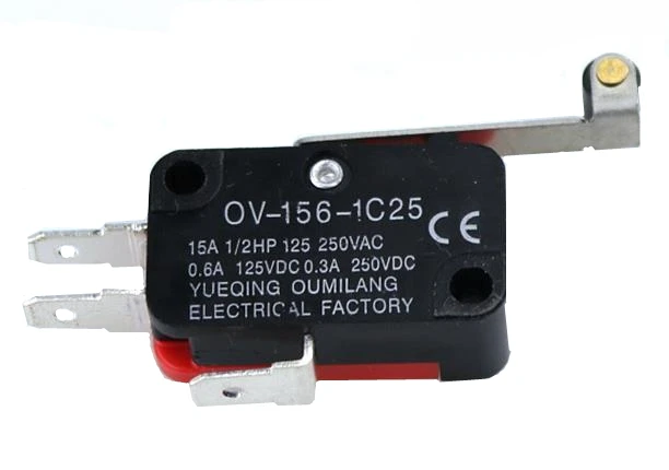 V-156-1C25 Micro Finecorsa Interruttore Fine Corsa a Leva 15a 125v-250v V-156-1C25 Micro Finecorsa Interruttore Fine Corsa a Leva 15a 125v-250v