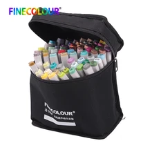 Finecolour 24/36/48/60/72 Цвета постоянный алкоголь маркер для рисования набор ручек для рисования манга эскиза маркер для рисования