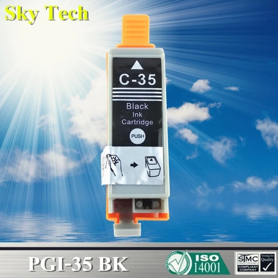 PGI35 совместимые чернильные картриджи для Canon PGI-35 BK IP100B IP100 mini260 mini320 / с батареей |