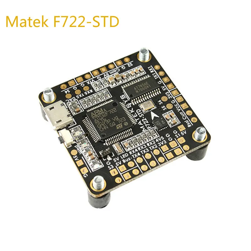 Система управления полетом Matek Φ F722 STD STM32F722 встроенный контроллер полета OSD BMP280
