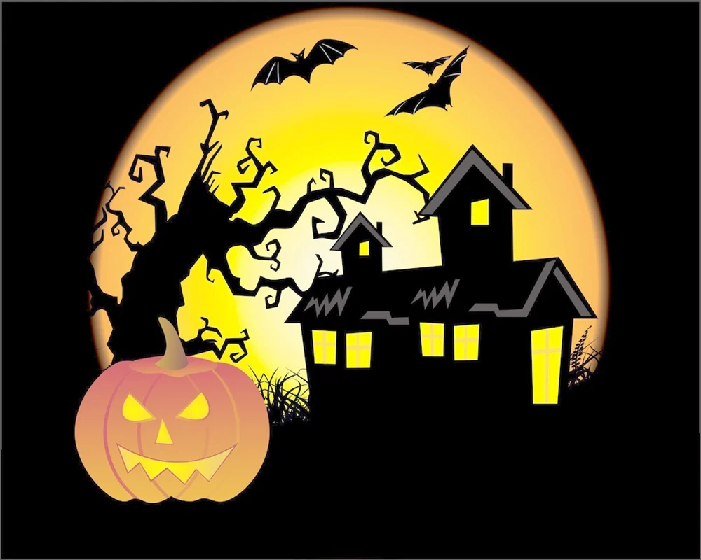 5d Diy Diamond Painting Cartoon Halloween Pumpkin Painting