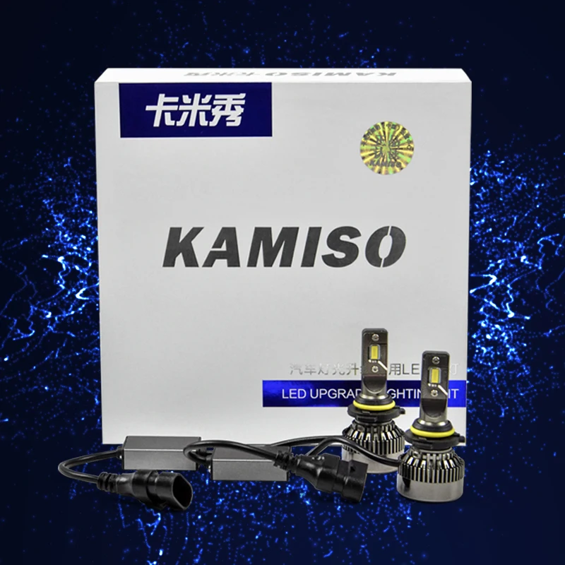 KAMISO светодиодный налобный фонарь 2 12 в 40 Вт 4800LM 6500K H1 H7 H11 9005/HB3 9006/HB4 9012(HIR2) H4