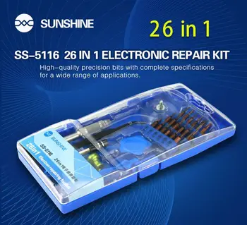 

26 in 1 Precision Screwdriver Tool Kit Magnetic Screwdriver Set for iPhone4-X Tablet Macbook Xbox PC Sumsung xiaomi huawei