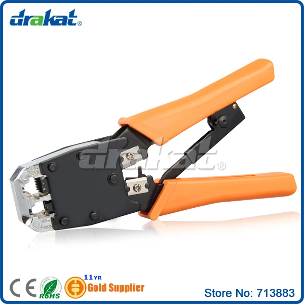 Обжимной RJ45 RJ11 щипцы для сжатия Инструмент 100% новый!|crimping rj45|rj45 rj11rj11 crimper |