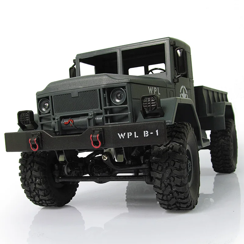

New Arrival WPL WPLB-1 1/16 2.4G 4WD RC Crawler Off Road Car With Light RTR Toy Gift For Boy Children