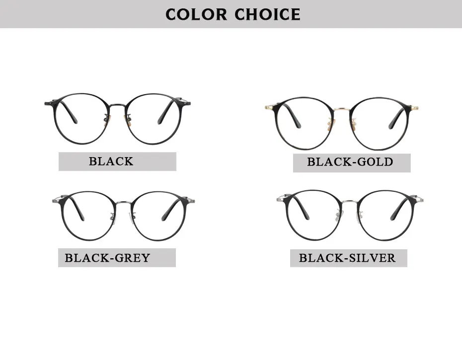 SPITOIKO металлические круглые очки унисекс оптическая рамка Близорукость очки по рецепту очки 6008