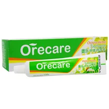 5 коробок Orecare зубная паста содержит экстракт китайские лекарственные травы Orecare китайская травяная зубная паста