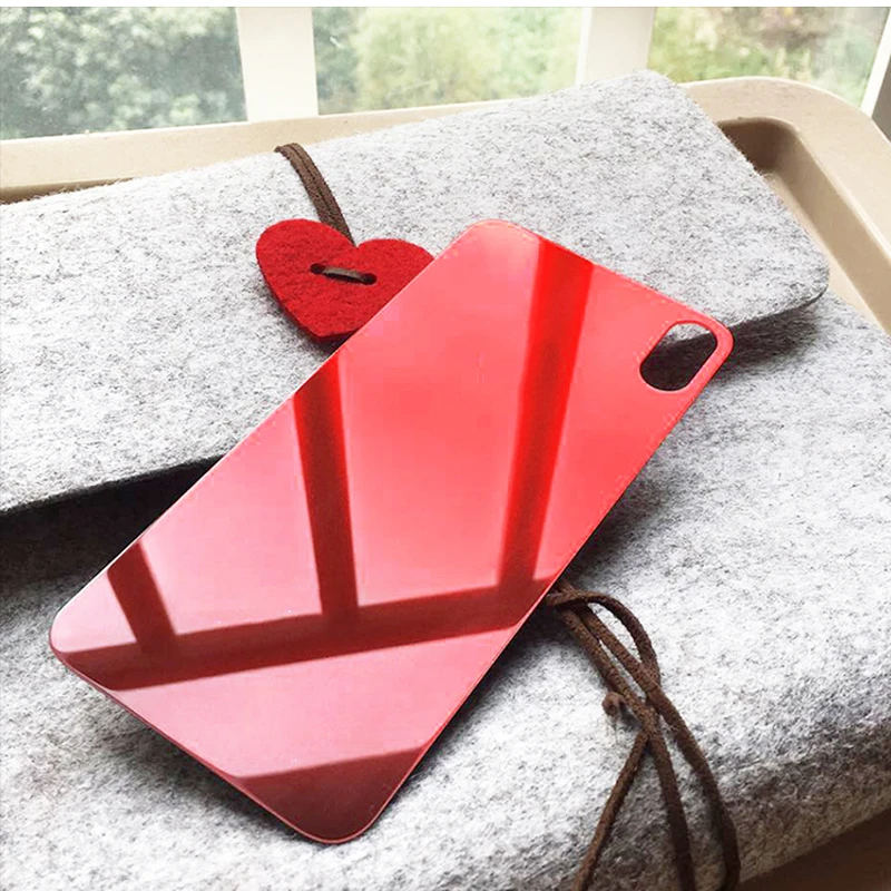 Luxury Colorful Back Film for iphone 6s 8 7 plus XS max XR Protective tempered glass on iphone 7 6S 8 x Screen Protector (1)