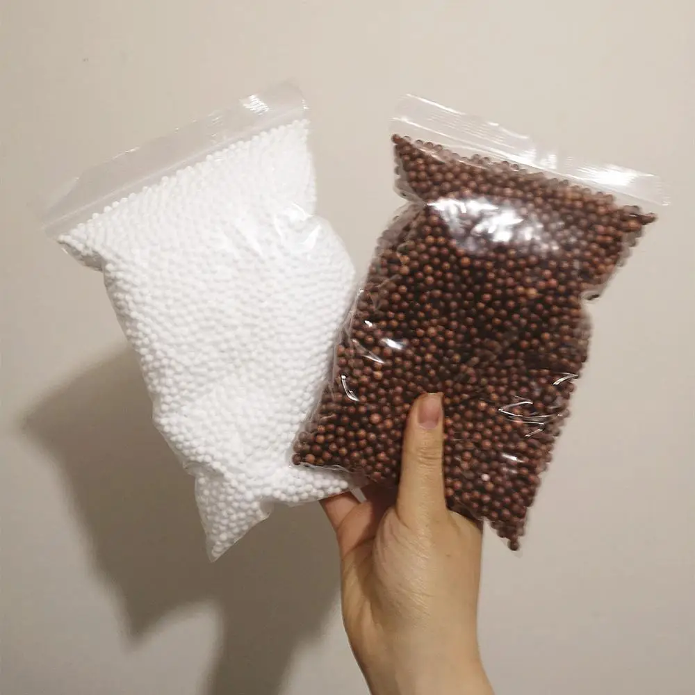 

15g 4-6mm Wholesale Color Decorate Polystyrene Styrofoam Mini Beads Ball Crystal Bottle Decor Plastic Round Foam Home Decoration