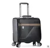 Men Business Travel Luggage Bag PU Spinner suitcase Travel Rolling luggage bags On Wheels Carry on Wheeled Suitcase trolley bag ► Photo 2/6
