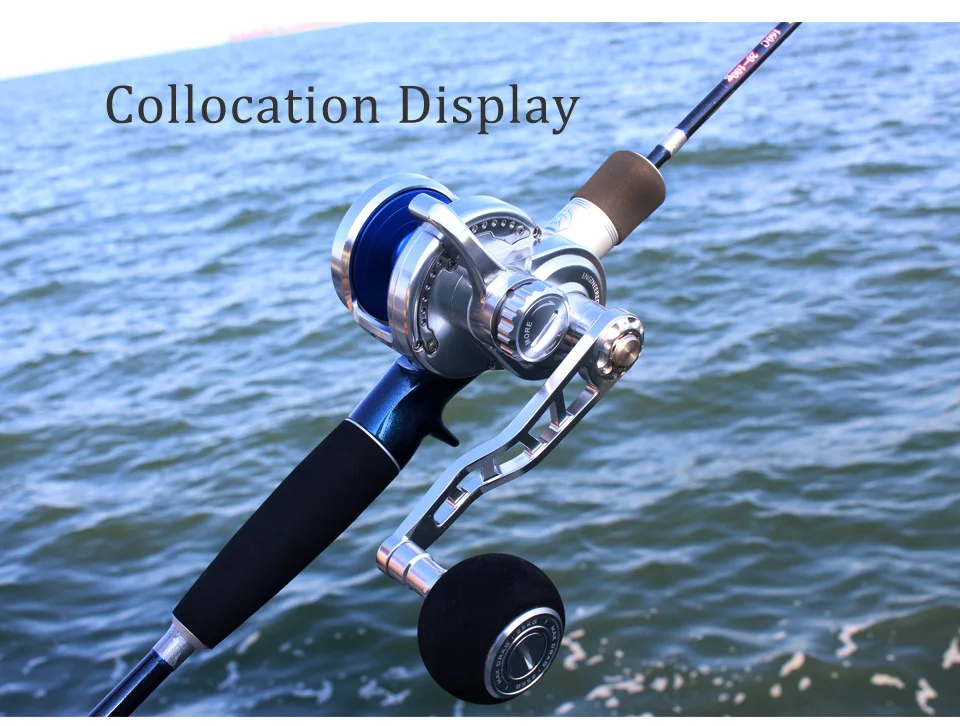 Ponta de Carbono Vara de Pesca um e Meio Sólido Lenta Jigging Haste 1.6 m 9kgs Isca 20-100g Fiação - Fundição Oceano Barco Design Luz 10 Ponta de carbono sólido luz lenta jigging