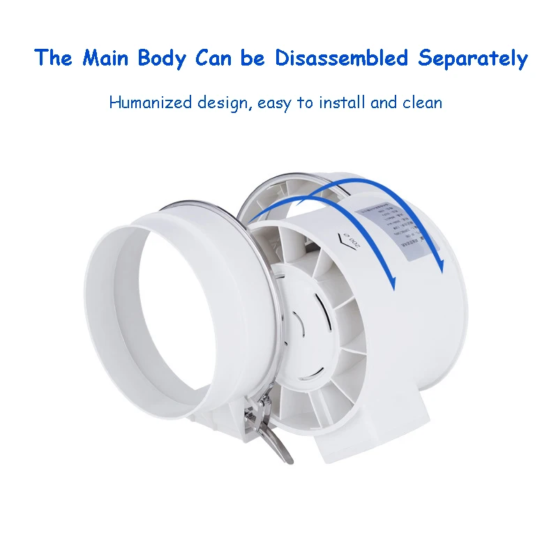Belüftung Extractor Fan Duct Fan 220V HF-125P Kanallüfter für Badezimmer abluft Belüftung Extractor Fan Duct Fan 220V HF-125P Kanallüfter für Badezimmer abluft