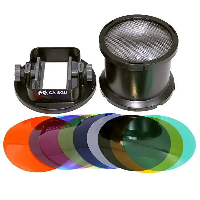 

Fomito SGA-BOS 2 Times EV Fresnel Snoot Flash Light Extender with CA-SGU Adaptor & 10pcs Color Filters