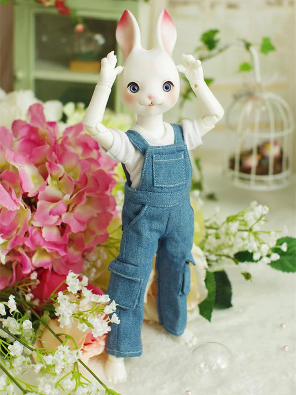 Абсолютно FallinDoll кролик BJD Кукла SD 1/6 Смола мини-игрушка-животные