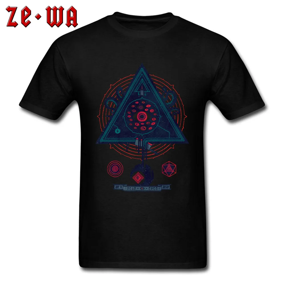

Men Tshirt All Seeing Eye Tee Father Day Cotton Round Collar T Shirt Short Sleeve Birthday Tops Shirts Family Geometric T-shirts
