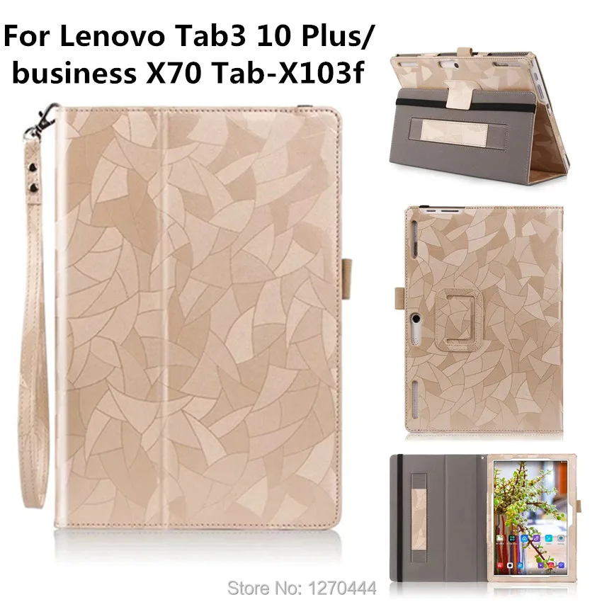 Смарт Чехлы Tab3 10 Plus/business X70 Tab X103f с откидной крышкой для Lenovo 2 A10 30 X30F X30L Магнитный