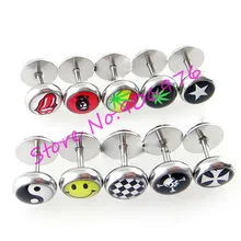 Серьги гвоздики дизайн карамельных цветов Корея женские серьги кольцо девушки ювелирные изделия с блестками 316l нержавеющая сталь штанга ногтей печать