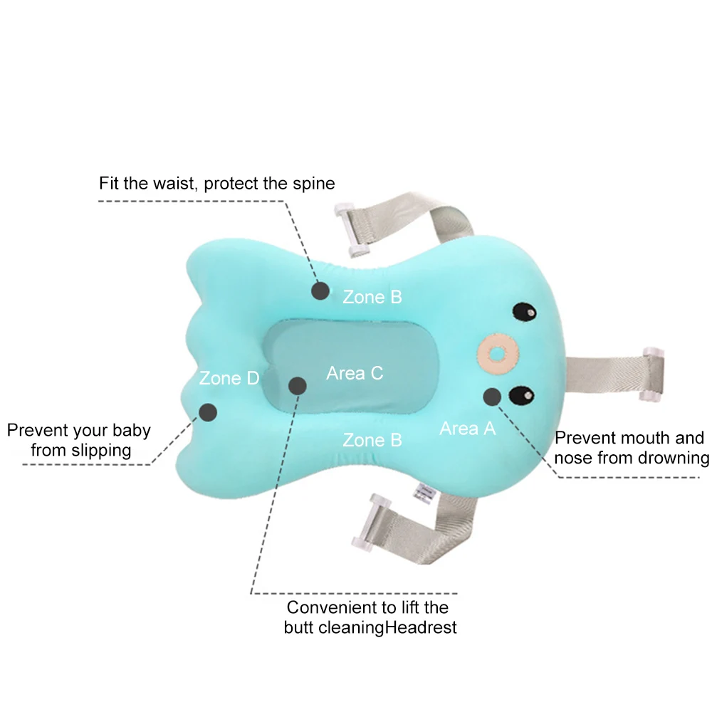 Детская ванночка для новорожденных, складная детская ванночка, коврик, стул и полка, ванночка для новорожденного, подушка для младенцев
