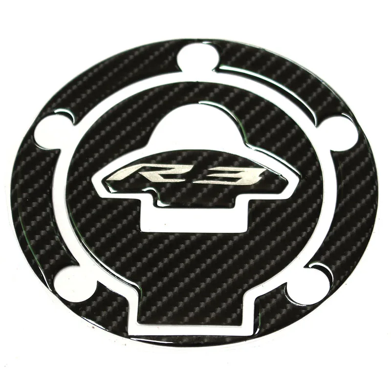 Для YAMAHA YZF R3 KYRUNNING K-CTPP-26 углеродистая 3D наклейка эмблема защитный Танк Pad Cas cap