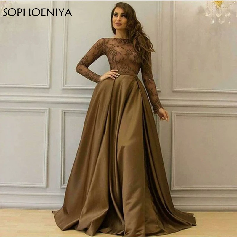 New-Arrival-High-Neck-Long-sleeve-evening-dress-Dubai-Kaftan-Saudi-Arabic-Evening-gowns-A-Line (1)