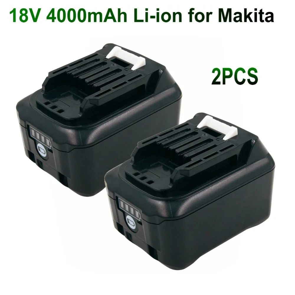 2 шт. BL1040 BL1040B 10,8 V 4000 мА/ч, литий-ионный аккумулятор Мощность инструменты Перезаряжаемые Батарея для Makita BL1015 BL1020B BL1041 BL1016 BL1041B DF031D