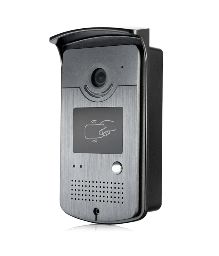 

XSL-V70F-ID Free Shipping Handfree Video Door Phone Intercom System With Night Vision And Unlocking By ID Card Reader